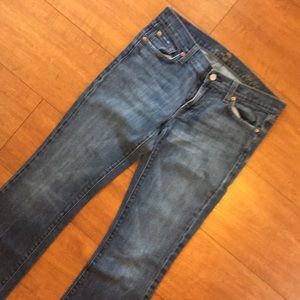 7 For All Mankind Jeans Flip Flop Size 28
